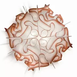 Люстра потолочная Loft It 9088C-1 9088C-1S orange