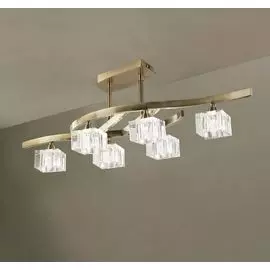 Люстра потолочная Mantra Cuadrax 1100