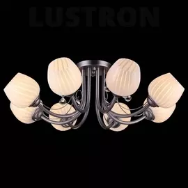 Люстра потолочная Natali Kovaltseva 11408 11408/8C CHROME, GREY