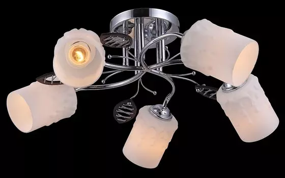Люстра потолочная Natali Kovaltseva 11459 11459/5C CHROME