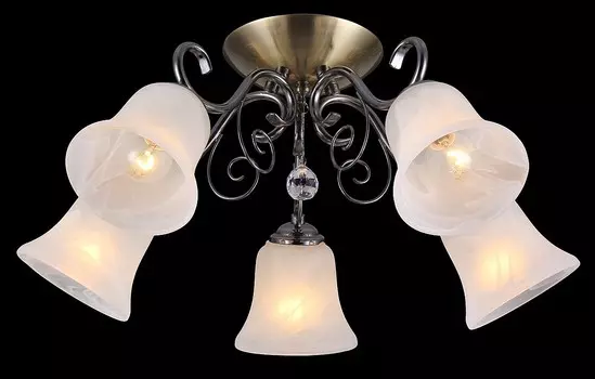 Люстра потолочная Natali Kovaltseva 11464 11464/5C ANTIQUE