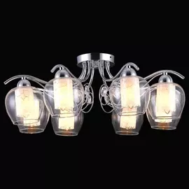 Люстра потолочная Natali Kovaltseva 75020-8C CHROME