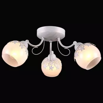 Люстра потолочная Natali Kovaltseva 75043-3C WHITE GOLD