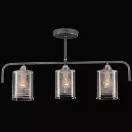 Люстра потолочная Natali Kovaltseva 75066/3C STAIN SILVER