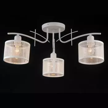 Люстра потолочная Natali Kovaltseva Amsterdam AMSTERDAM 81053-3C SATIN WHITE