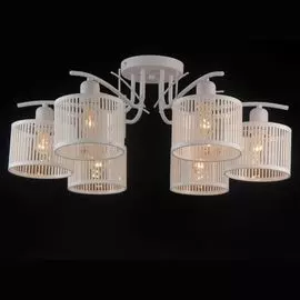 Люстра потолочная Natali Kovaltseva Amsterdam AMSTERDAM 81053-6C SATIN WHITE