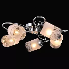 Люстра потолочная Natali Kovaltseva Easy EASY 75087/5C CHROME