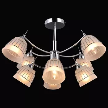 Люстра потолочная Natali Kovaltseva Friendly FRIENDLY 75088/8C CHROME