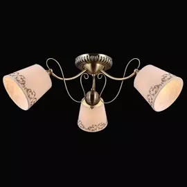 Люстра потолочная Natali Kovaltseva Gloria GLORIA 75053/3C ANTIQUE