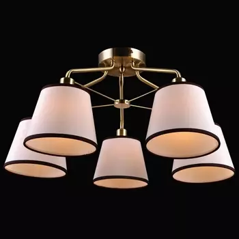 Люстра потолочная Natali Kovaltseva Grasse Grasse 75082-5C ANTIQUE