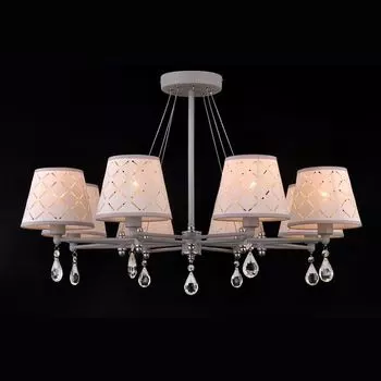 Люстра потолочная Natali Kovaltseva Lisbon LISBON 81054-8C STAIN GRAY