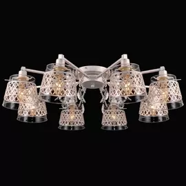 Люстра потолочная Natali Kovaltseva Lyon Lyon 75084-8C IVORY GOLD