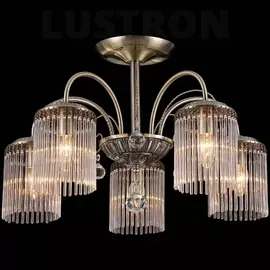 Люстра потолочная Natali Kovaltseva Olbia OLBIA 11397/5C ANTIQUE