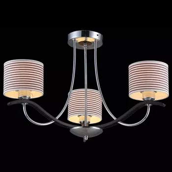 Люстра потолочная Natali Kovaltseva Oliviera OLIVIERA 75012-3C CHROME