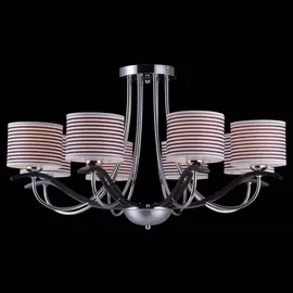 Люстра потолочная Natali Kovaltseva Oliviera OLIVIERA 75012-8C CHROME