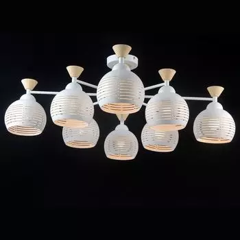 Люстра потолочная Natali Kovaltseva Stuttgart STUTTGART 81052-8C MATT WHITE