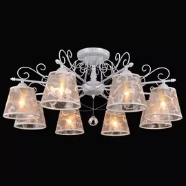 Люстра потолочная Natali Kovaltseva Tenderly TENDERLY 75060/8C WHITE