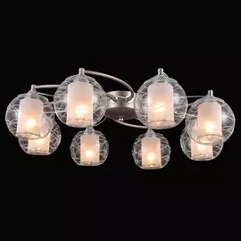 Люстра потолочная Natali Kovaltseva Twin TWIN 75089/8C NICKEL, CHROME