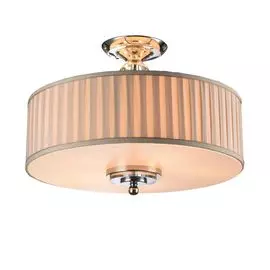Люстра потолочная Newport 3105/PL бежевый плиссированный