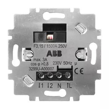 Механизм реле ABB Levit 2-канальный для датчика движения 3299U-A00007 2CHU700007A4000
