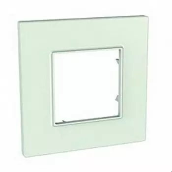 MGU2.702.17 Рамка Unica Quadro Матовое Стекло 1-постовая Schneider Electric