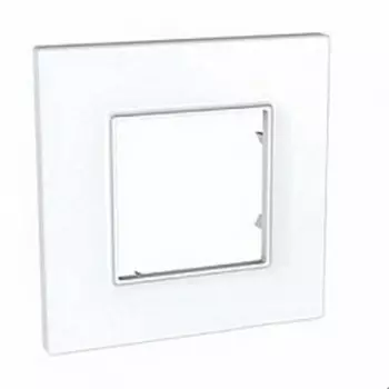 MGU2.702.18 Рамка Unica Quadro Белый 1-постовая Schneider Electric