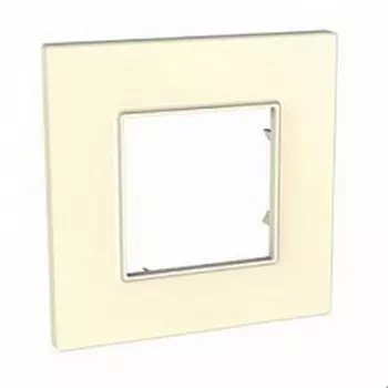 MGU2.702.25 Рамка Unica Quadro Кремовый 1-постовая Schneider Electric