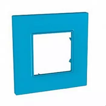 MGU4.702.26 Рамка Unica Quadro Голубика 1-постовая Schneider Electric