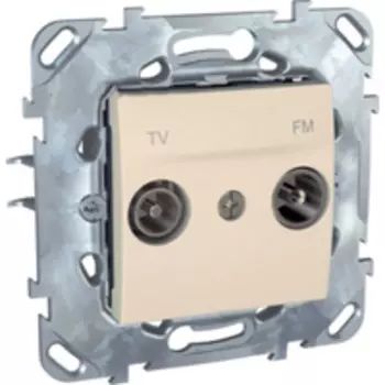 MGU5.451.25ZD TV\FM розетка одиночная бежевый Schneider Electric