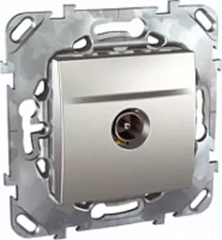 MGU5.464.30ZD TV розетка оконечная алюминий Schneider Electric
