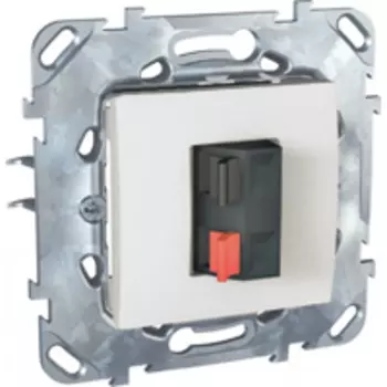 MGU5.486.18ZD Аудио розетка белый Schneider Electric