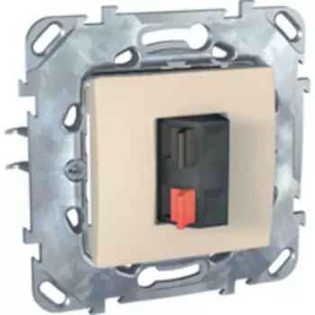 MGU5.486.25ZD Аудио розетка бежевый Schneider Electric