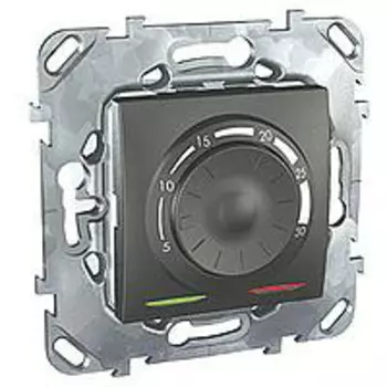MGU5.503.12ZD Термостат тепл пола 10а с датчиком, графит Schneider Electric