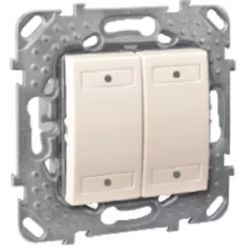 MGU5.531.25 4-кноп. выключатель с индикатором led, бежевый Schneider Electric