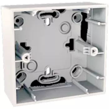 MGU8.002.18 Монтажная коробка для наружной проводки 36 мм, 1 место белый Schneider Electric