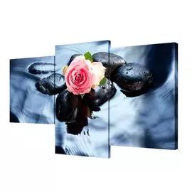 Мини модульная картина Toplight Цветы 50х78см TL-MM1024