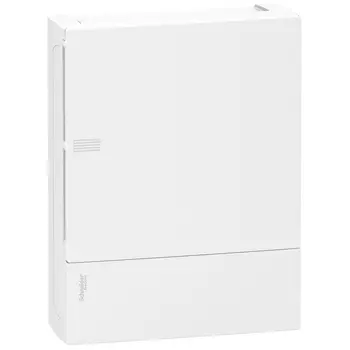 MIP12212 MINI PRAGMA щит навесной с белой дв. 2ряд/24мод,ip40,ik07,63а,2 клеммы,Италия, Schneider Electric
