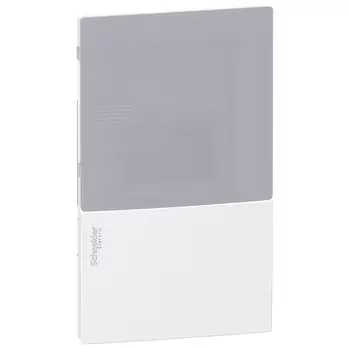 MIP22104T MINI PRAGMA щит встраив. с дымчатой дв. 1ряд/4мод,ip40,ik07,50а,2 клеммы,Италия, Schneider Electric