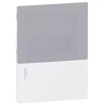 MIP22106T MINI PRAGMA щит встраив. с дымчатой дв. 1ряд/6мод,ip40,ik07,63а,2 клеммы,Италия, Schneider Electric