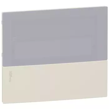 MIP40106T MINI PRAGMA бежевая передняя панель встраив. щита с дымч. дв. 1ряд/6мод,Италия, Schneider Electric