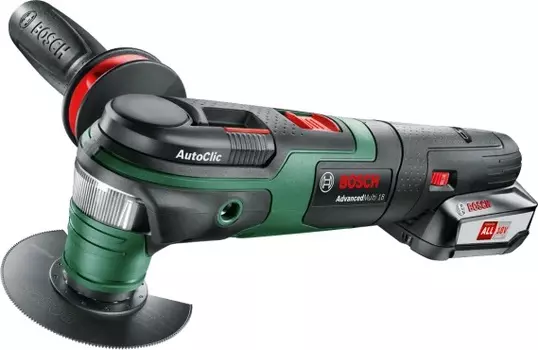 Многофункциональный инструмент Bosch AdvancedMulti 18 зеленый/черный