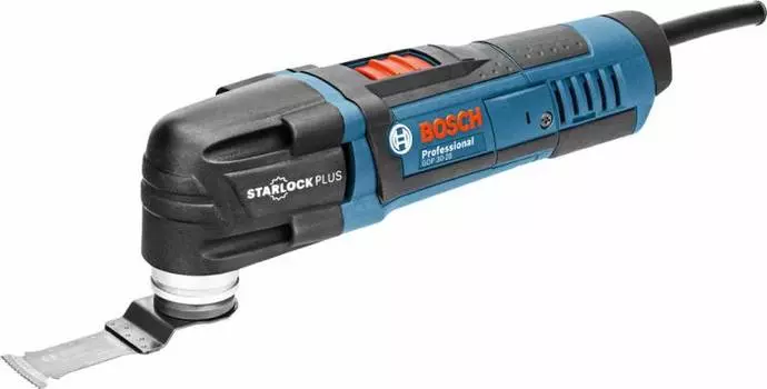 Многофункциональный инструмент Bosch GOP 30-28 300Вт черный/синий