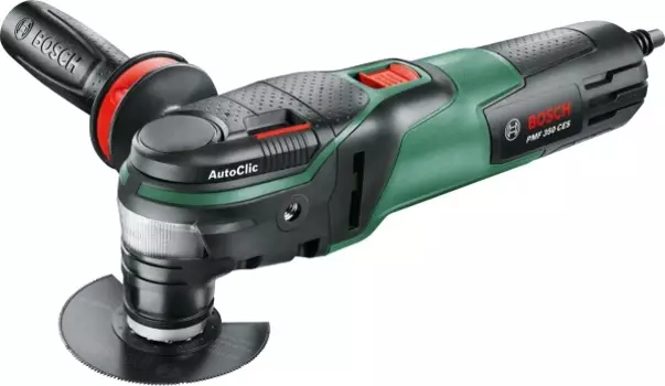 Многофункциональный инструмент Bosch PMF 350 CES 350Вт зеленый/черный