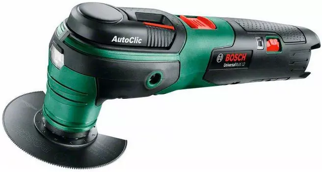 Многофункциональный инструмент Bosch UniversalMulti 12 зеленый/черный