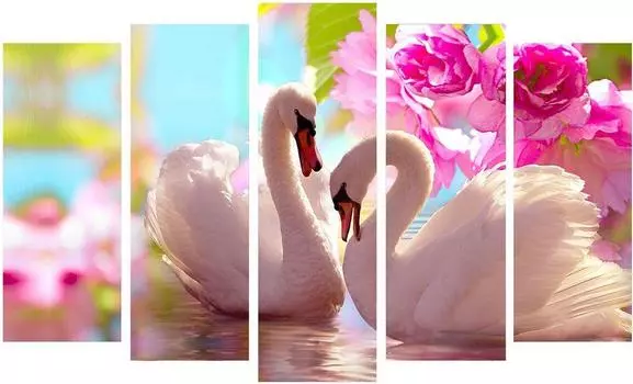 Модульная картина Toplight 80х125см TL-PM0016