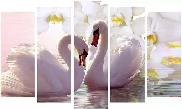 Модульная картина Toplight 80х125см TL-PM0017