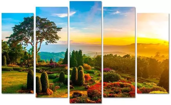 Модульная картина Toplight 80х125см TL-PM0020