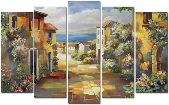 Модульная картина Toplight 80х125см TL-PM0022