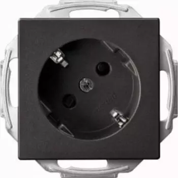 MTN2370-0414 Механизм розетки со шторками заземл.контактом 45° Merten