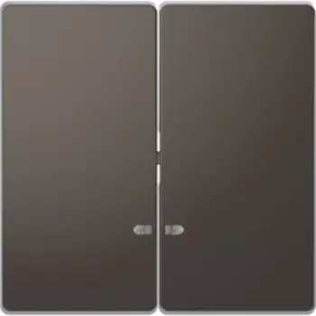 MTN3420-6034 D-life клавиша 2-ная с линзой для led модуля, антрацит Merten